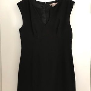 Black knee length dress